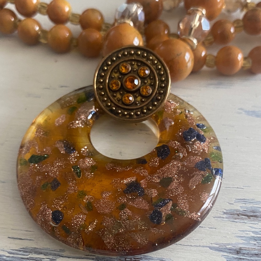 Fall Statement Necklace - image 7